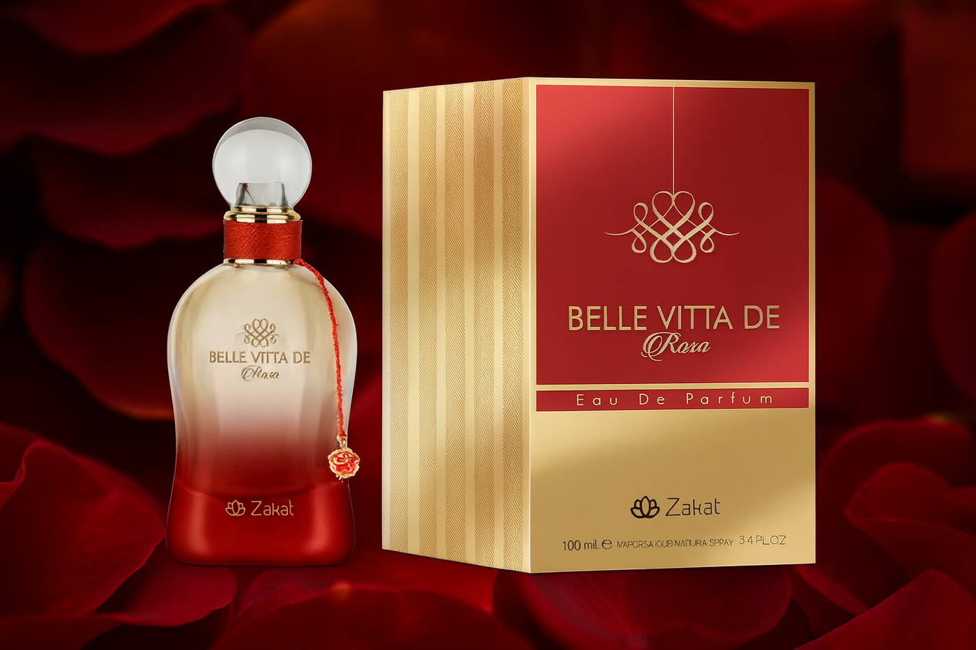 Belle Vitta de Rosa – Zakat-Eau Parfum-100lm